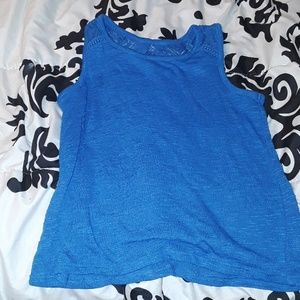 Blue tank top